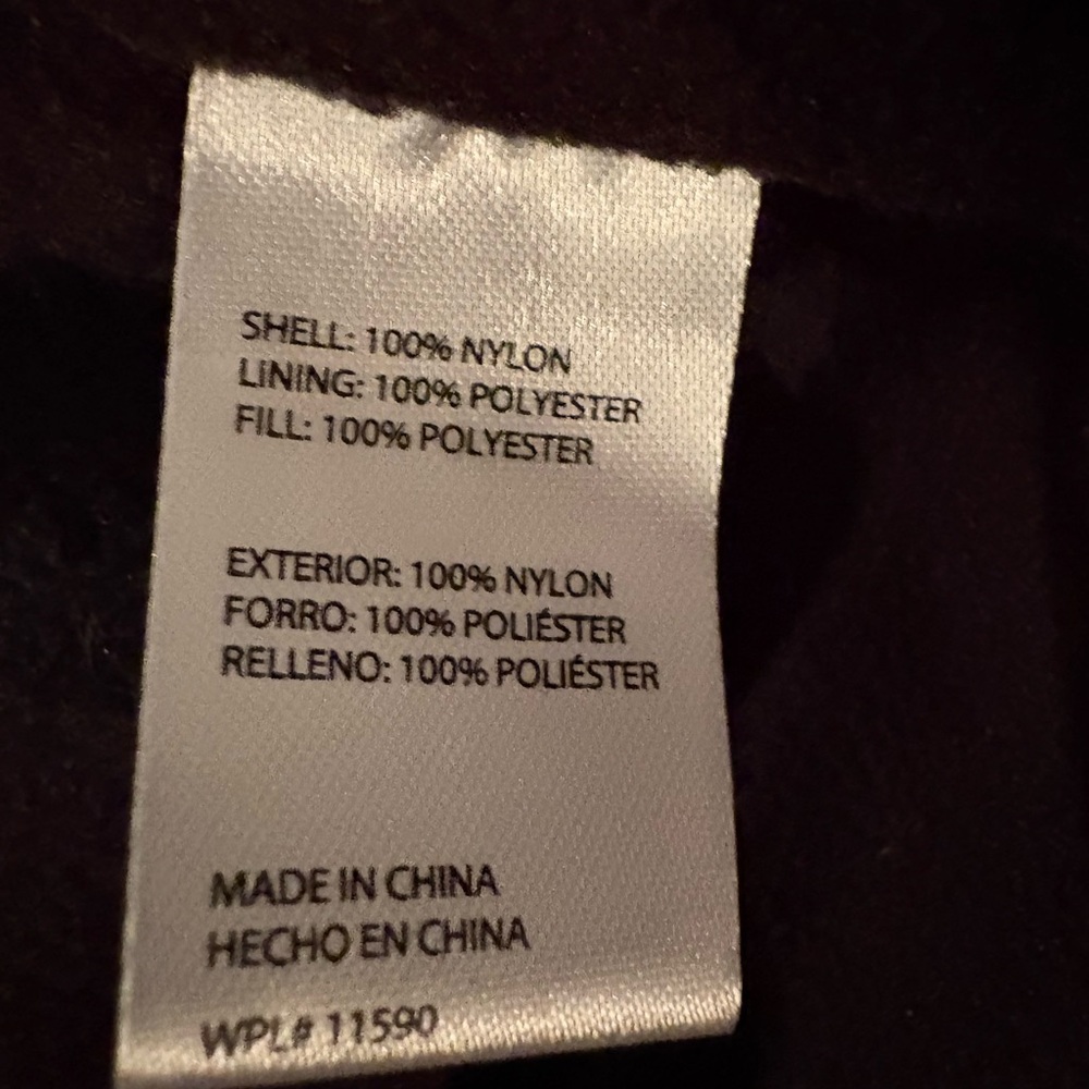 NWT Weatherproof Quilted Hooded Vest - Dark Gray - Picture 5 of 5